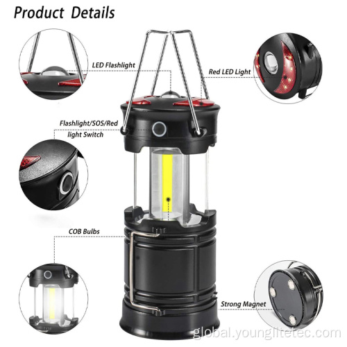 Outdoor Light Dry Battery Powered LED Camping Lantern Warming Light Manufactory